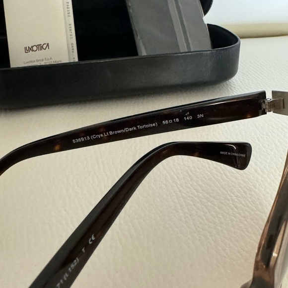 Coach oversized tortoise shell sunglasses - Picture 5 of 5